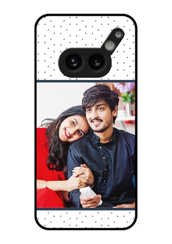 Nothing Phone 2A Plus Custom Glass Phone Case - Premium Dot Design