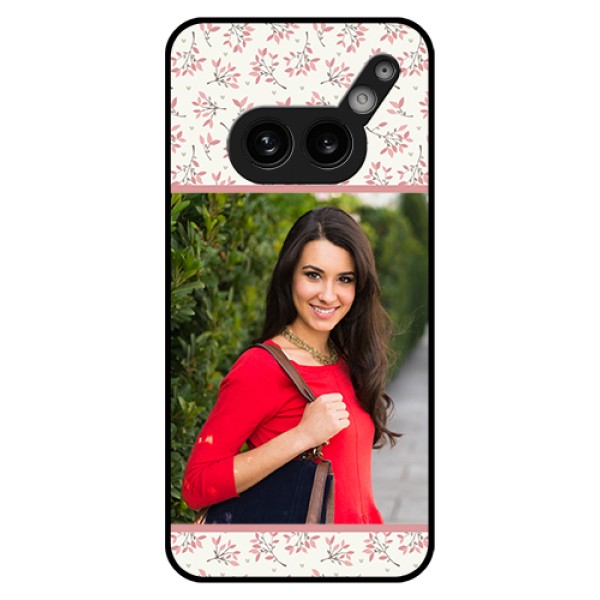 Nothing Phone 2A Plus Custom Glass Phone Case - Stunning Floral Design