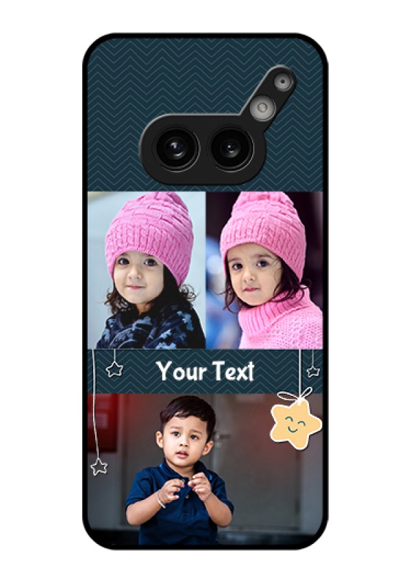 Nothing Phone 2A Plus Custom Glass Phone Case - Hanging Stars Design
