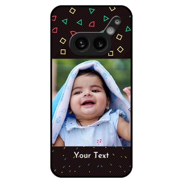Nothing Phone 2A Plus Custom Glass Phone Case - With Confetti Birthday Design Nothing Phone 2A Plus Custom Glass Phone Case - With Confetti Birthday Design