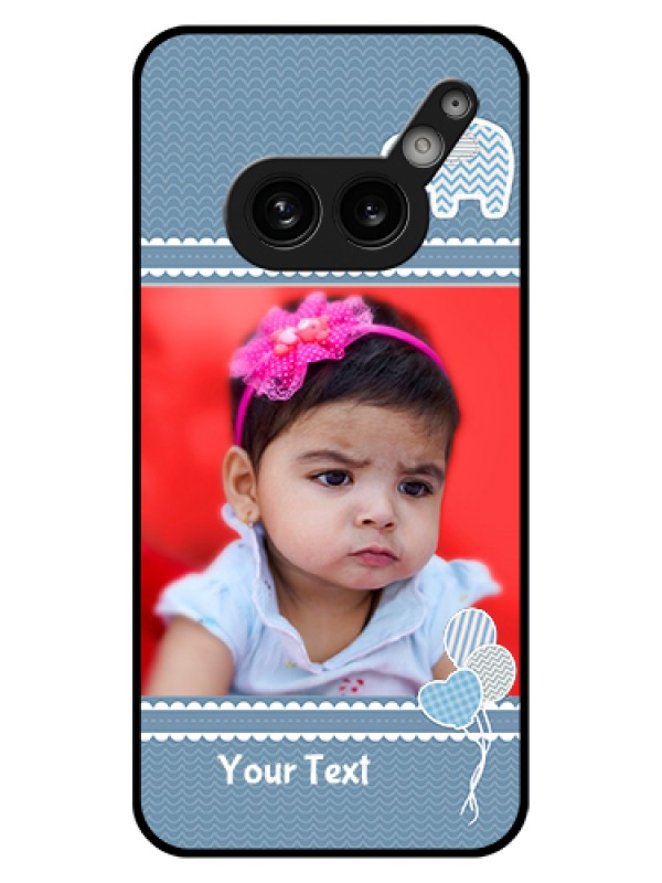 Custom Nothing Phone 2A Plus Custom Glass Phone Case - With Kids Pattern Design