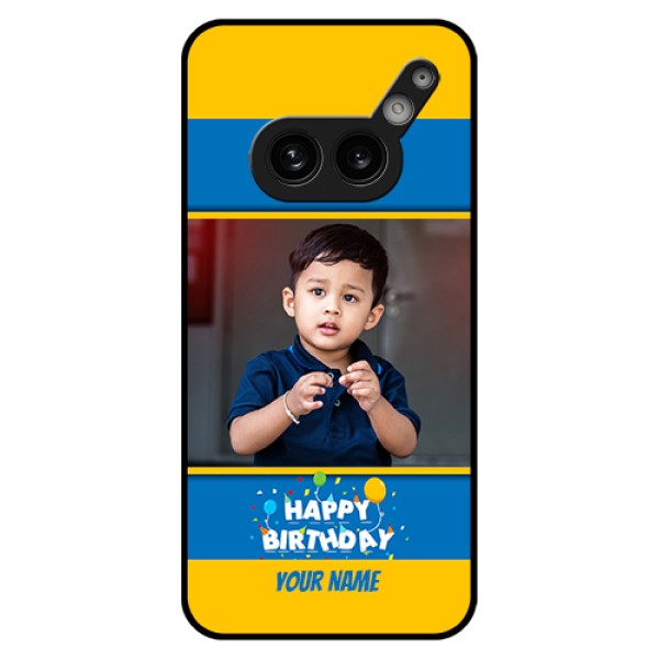 Nothing Phone 2A Plus Custom Glass Phone Case - Birthday Wishes Design Nothing Phone 2A Plus Custom Glass Phone Case - Birthday Wishes Design