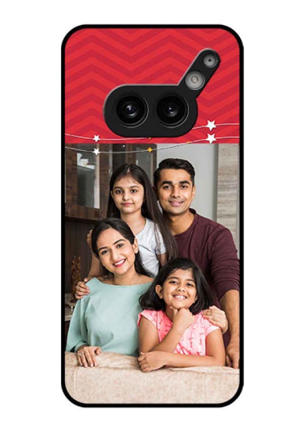 Nothing Phone 2A Plus Custom Glass Phone Case - Happy Family Design