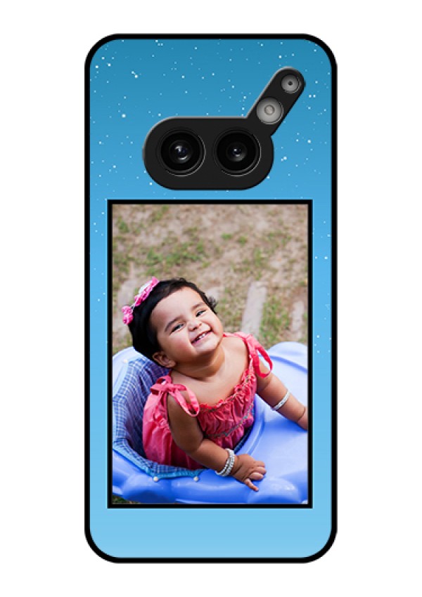Nothing Phone 2A Plus Custom Glass Phone Case - Wave Pattern Colorful Design