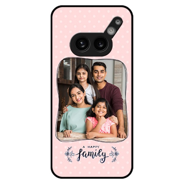 Nothing Phone 2A Plus Custom Glass Phone Case - Family With Dots Design Nothing Phone 2A Plus Custom Glass Phone Case - Family With Dots Design