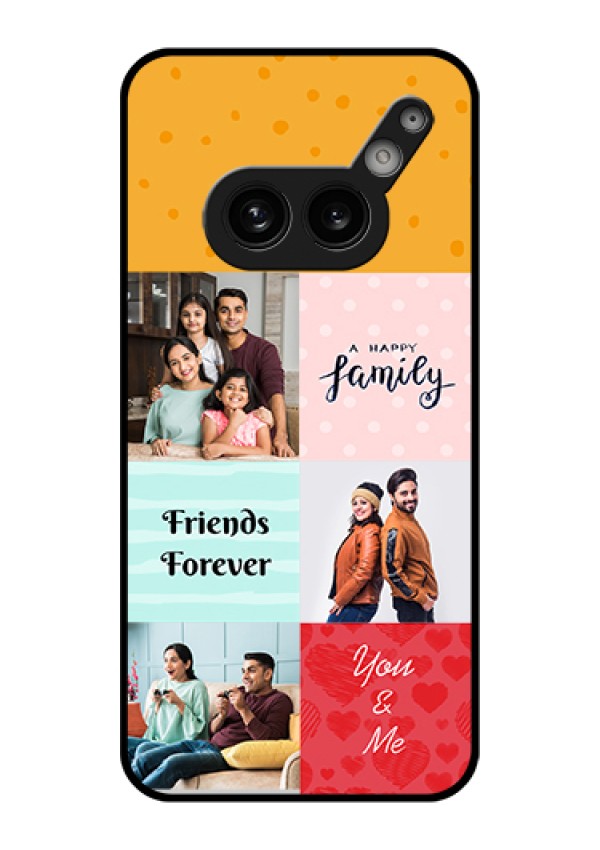 Nothing Phone 2A Plus Custom Glass Phone Case - Images With Quotes Design
