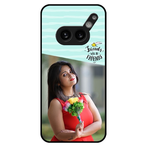 Nothing Phone 2A Plus Custom Glass Phone Case - Friends Picture Icon Design Nothing Phone 2A Plus Custom Glass Phone Case - Friends Picture Icon Design