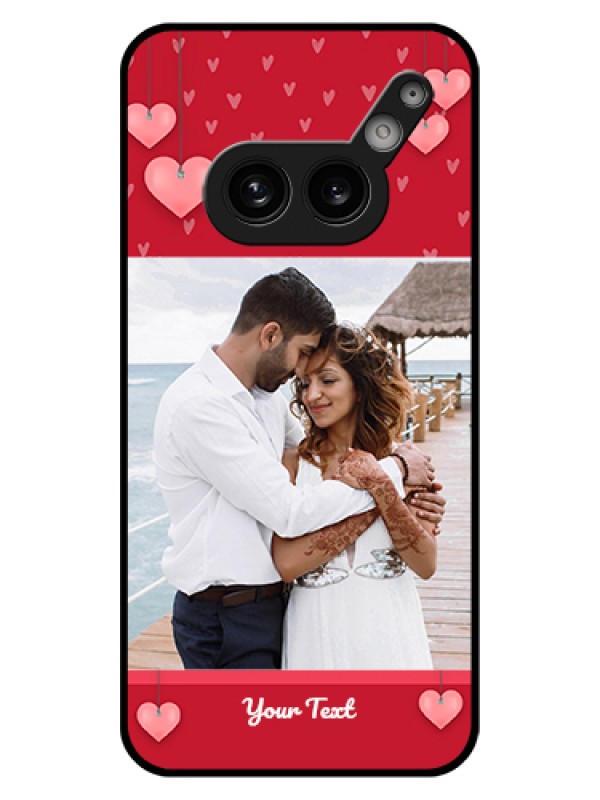 Custom Nothing Phone 2A Plus Custom Glass Phone Case - Valentines Day Design