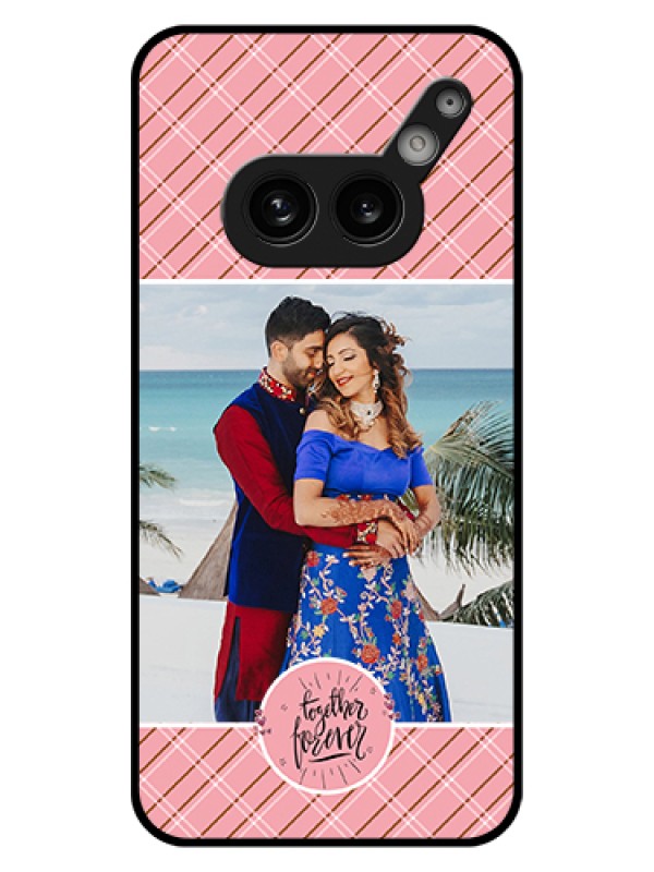 Custom Nothing Phone 2A Plus Custom Glass Phone Case - Together Forever Design