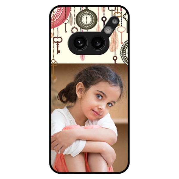 Nothing Phone 2A Plus Custom Glass Phone Case - Boho Style Design