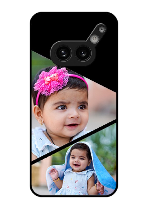 Nothing Phone 2A Plus Custom Glass Phone Case - Semi Cut Design