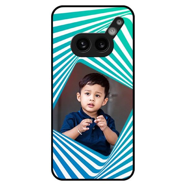 Nothing Phone 2A Plus Custom Glass Phone Case - Abstract Spiral Design Nothing Phone 2A Plus Custom Glass Phone Case - Abstract Spiral Design