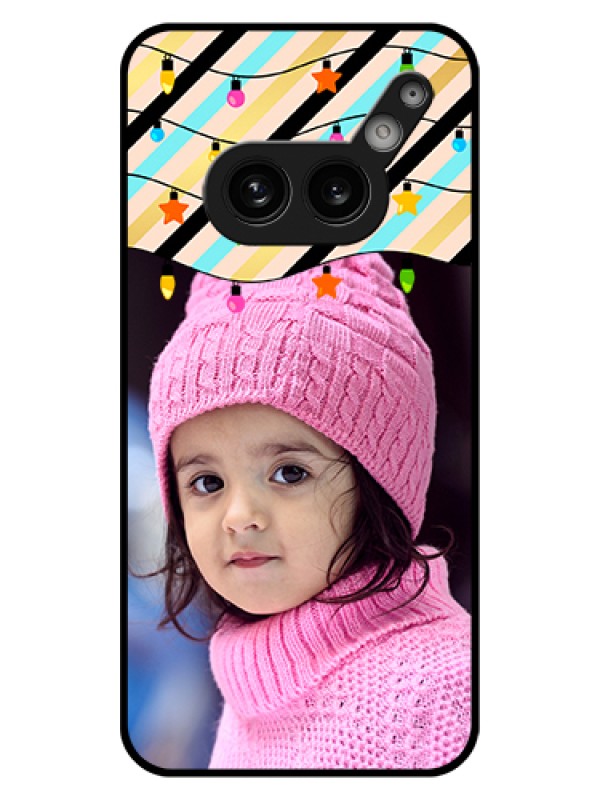 Custom Nothing Phone 2A Plus Custom Glass Phone Case - Lights Hanging Design