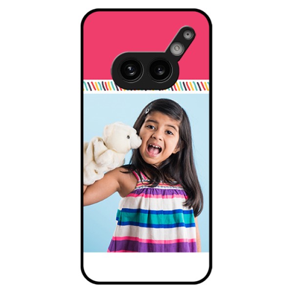 Nothing Phone 2A Plus Custom Glass Phone Case - Line Art Design