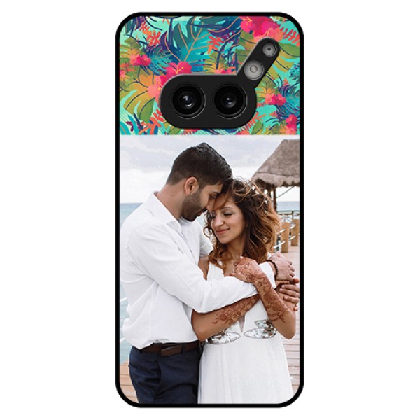 Nothing Phone 2A Plus Custom Glass Phone Case - Watercolor Floral Design Nothing Phone 2A Plus Custom Glass Phone Case - Watercolor Floral Design