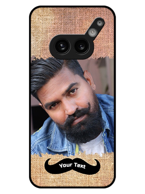 Custom Nothing Phone 2A Plus Custom Glass Phone Case - With Texture Design