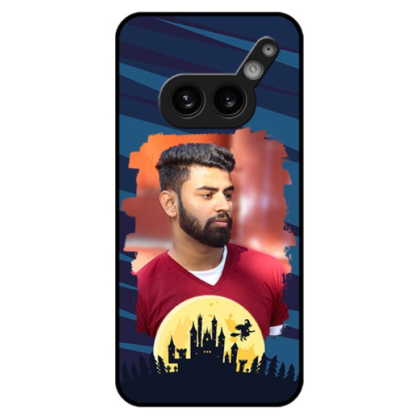 Nothing Phone 2A Plus Custom Glass Phone Case - Halloween Witch Design