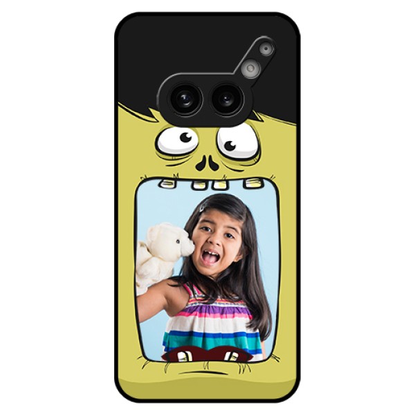 Nothing Phone 2A Plus Custom Glass Phone Case - Cartoon Monster Back Case Design Nothing Phone 2A Plus Custom Glass Phone Case - Cartoon Monster Back Case Design