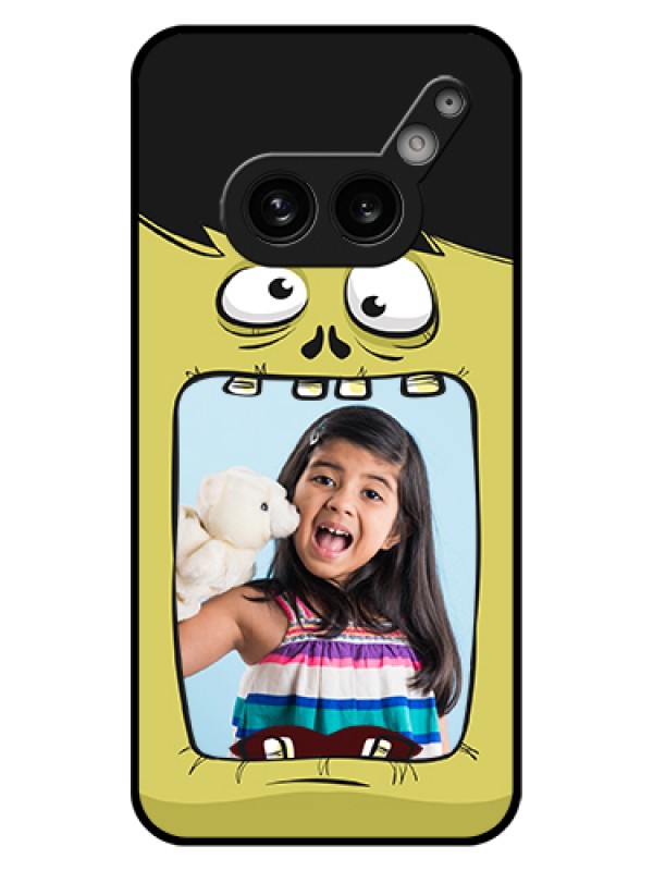 Custom Nothing Phone 2A Plus Custom Glass Phone Case - Cartoon Monster Back Case Design