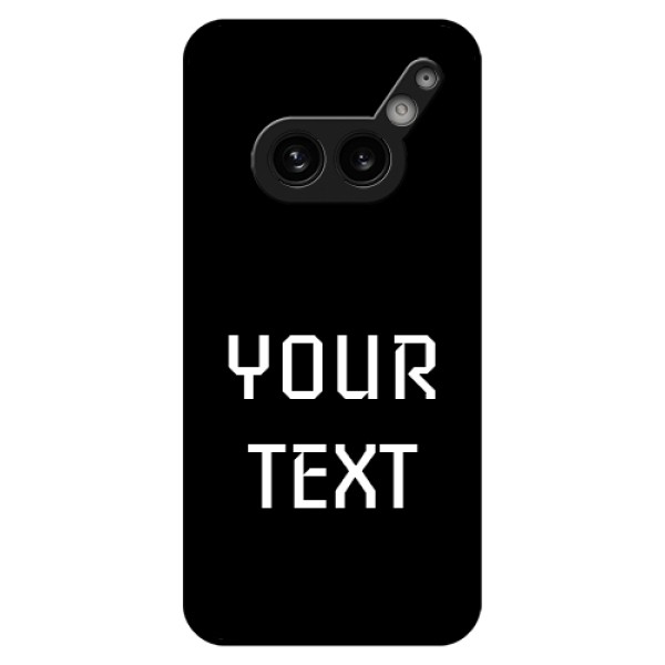 Nothing Phone 2A Plus Custom Glass Phone Case - Your Name Design