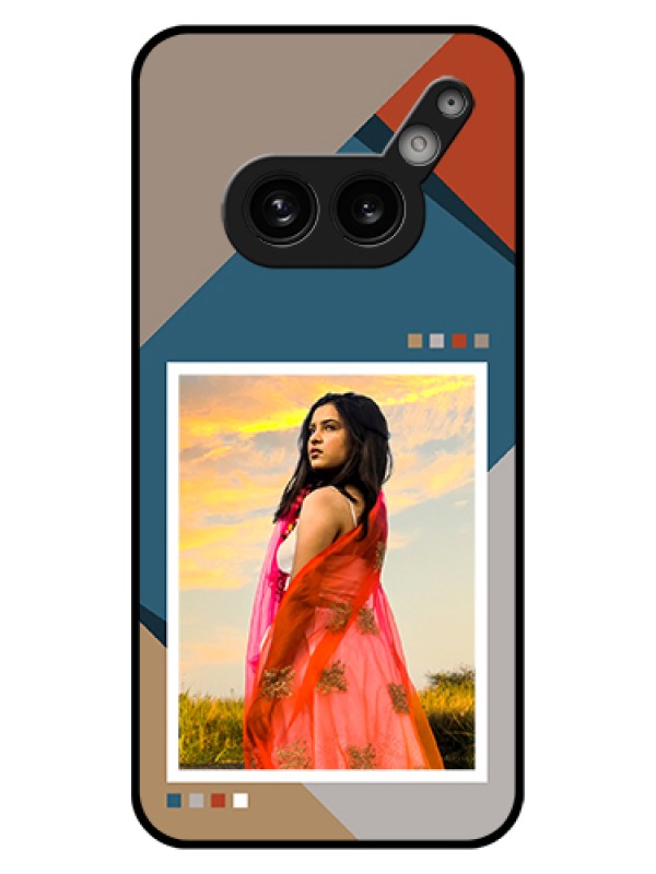 Custom Nothing Phone 2A Plus Custom Glass Phone Case - Retro Color Pallet Design