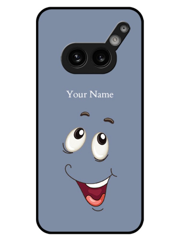 Custom Nothing Phone 2A Plus Custom Glass Phone Case - Laughing Cartoon Face Design