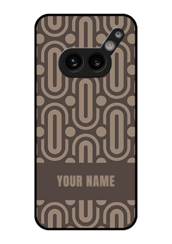 Nothing Phone 2A Plus Custom Glass Phone Case - Captivating Zero Pattern Design