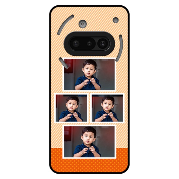 Nothing Phone 3A 5G Custom Glass Phone Case - Bulk Photos Upload Design Nothing Phone 3A 5G Custom Glass Phone Case - Bulk Photos Upload Design