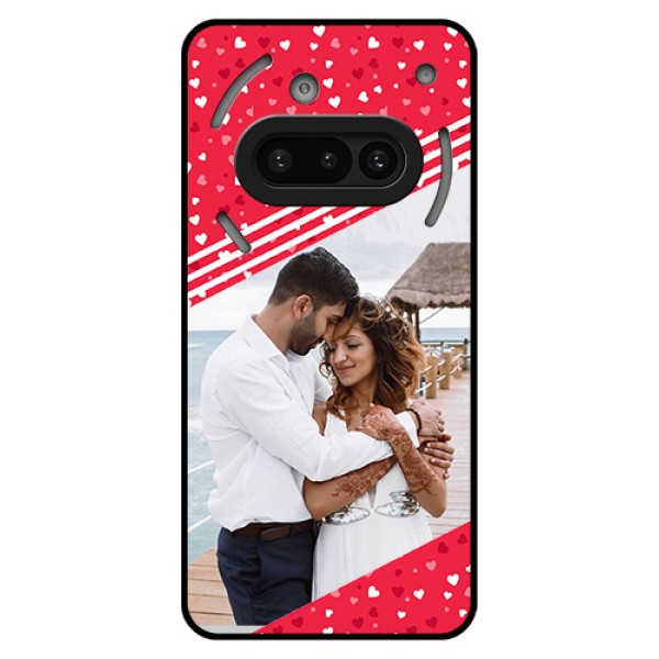 Nothing Phone 3A 5G Custom Glass Phone Case - Valentines Gift Design Nothing Phone 3A 5G Custom Glass Phone Case - Valentines Gift Design