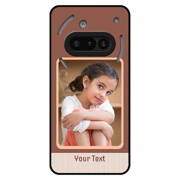 Nothing Phone 3A 5G Custom Glass Phone Case - Simple Pic Upload Design Nothing Phone 3A 5G Custom Glass Phone Case - Simple Pic Upload Design