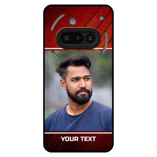 Nothing Phone 3A 5G Custom Glass Phone Case - Leather Phone Case Design Nothing Phone 3A 5G Custom Glass Phone Case - Leather Phone Case Design