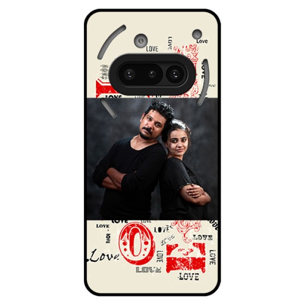 Nothing Phone 3A 5G Custom Glass Phone Case - Trendy Love Design Case Nothing Phone 3A 5G Custom Glass Phone Case - Trendy Love Design Case