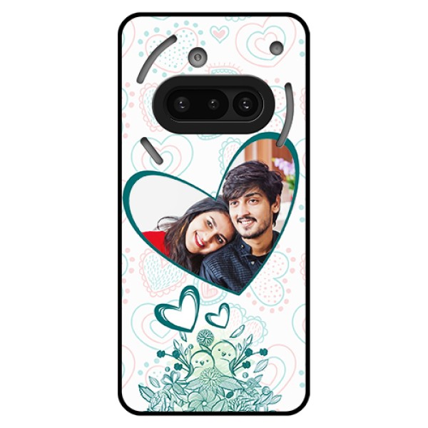 Nothing Phone 3A 5G Custom Glass Phone Case - Premium Couple Design