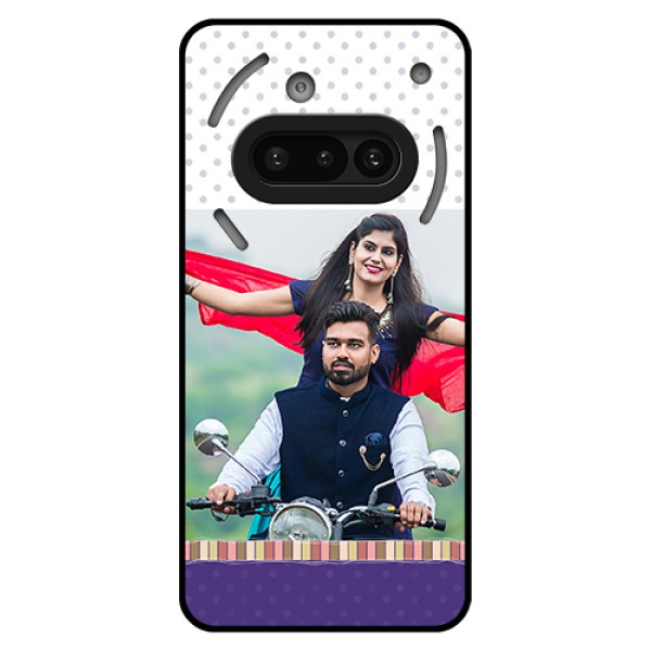 Nothing Phone 3A 5G Custom Glass Phone Case - Cute Family Design