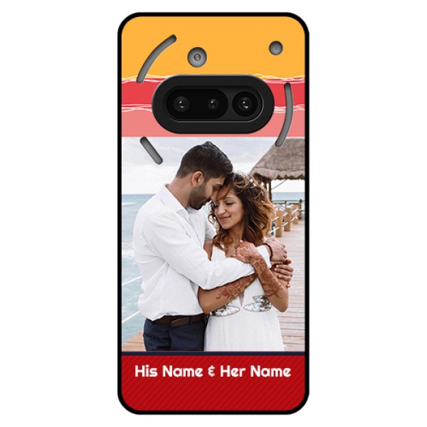 Nothing Phone 3A 5G Custom Glass Phone Case - Colorful Case Design