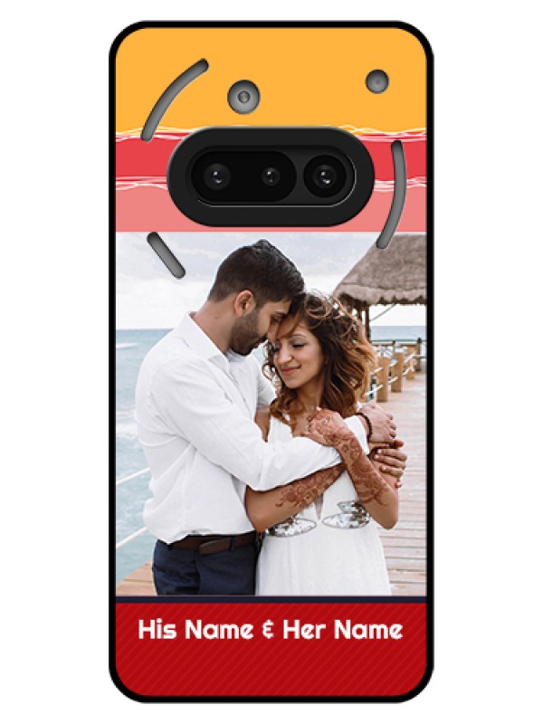 Custom Nothing Phone 3A 5G Custom Glass Phone Case - Colorful Case Design