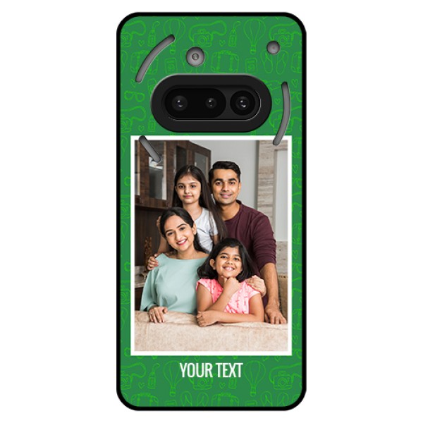 Nothing Phone 3A 5G Custom Glass Phone Case - Picture Upload Design