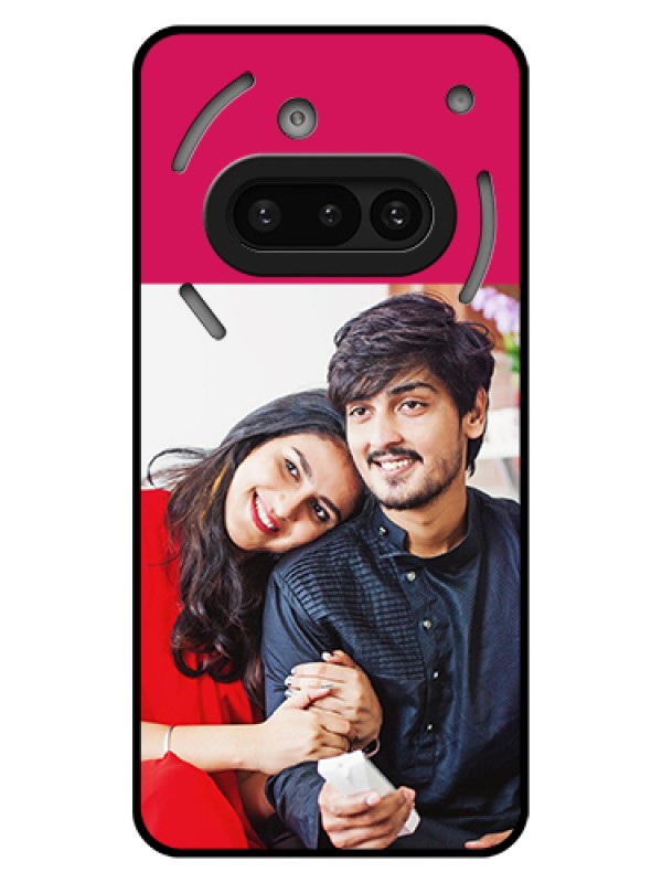 Custom Nothing Phone 3A 5G Custom Glass Phone Case - Anniversary Cover Design