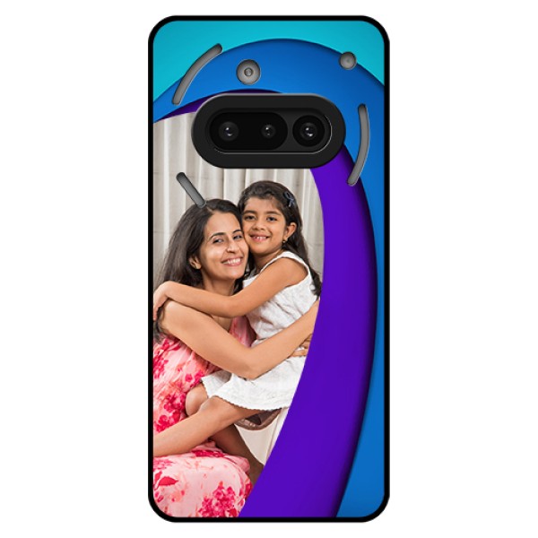 Nothing Phone 3A 5G Custom Glass Phone Case - Simple Pattern Design