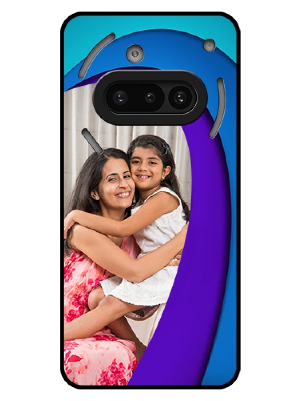 Custom Nothing Phone 3A 5G Custom Glass Phone Case - Simple Pattern Design