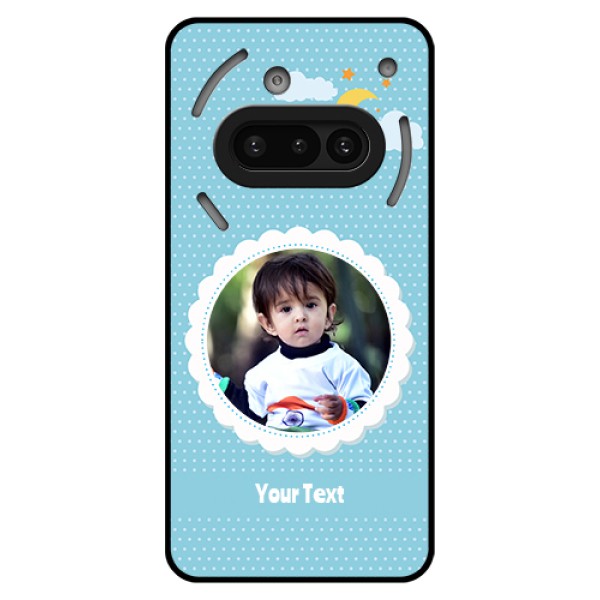 Nothing Phone 3A 5G Custom Glass Phone Case - Violet Pattern Design Nothing Phone 3A 5G Custom Glass Phone Case - Violet Pattern Design