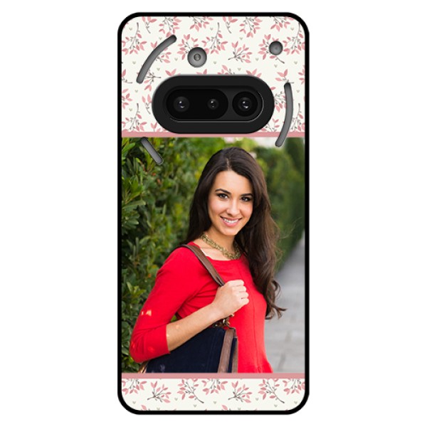 Nothing Phone 3A 5G Custom Glass Phone Case - Stunning Floral Design