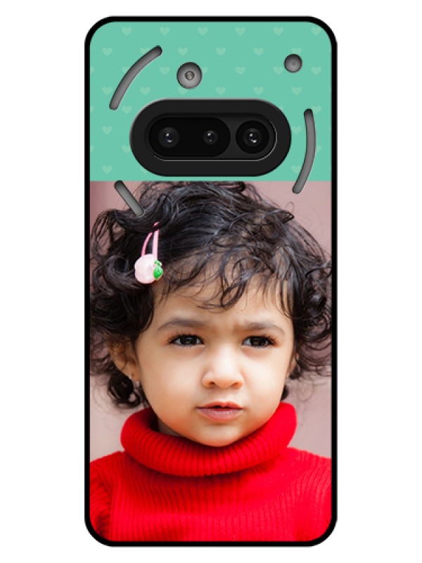 Custom Nothing Phone 3A 5G Custom Glass Phone Case - Lovers Picture Design