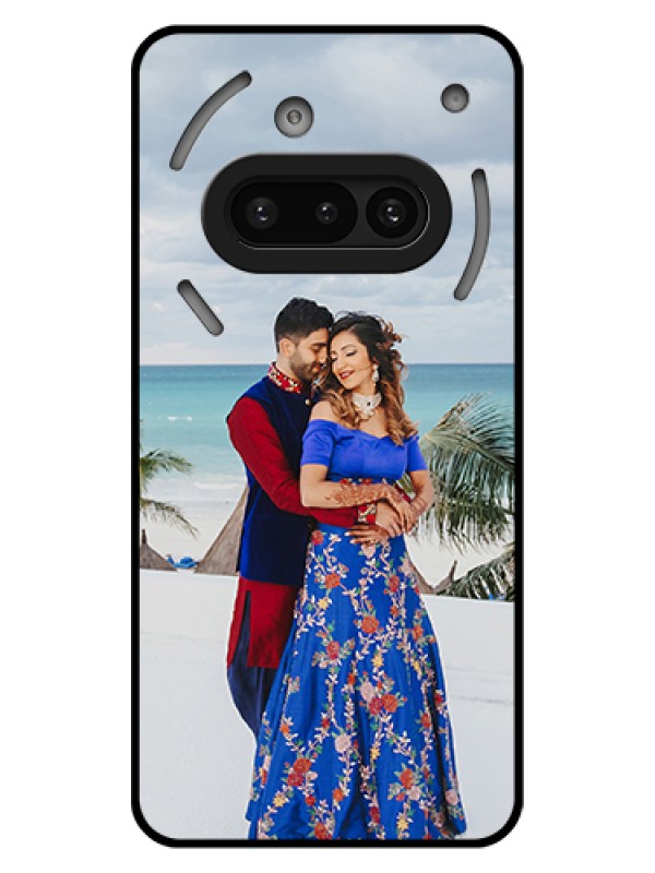 Custom Nothing Phone 3A 5G Custom Glass Phone Case - Upload Full Picture Design