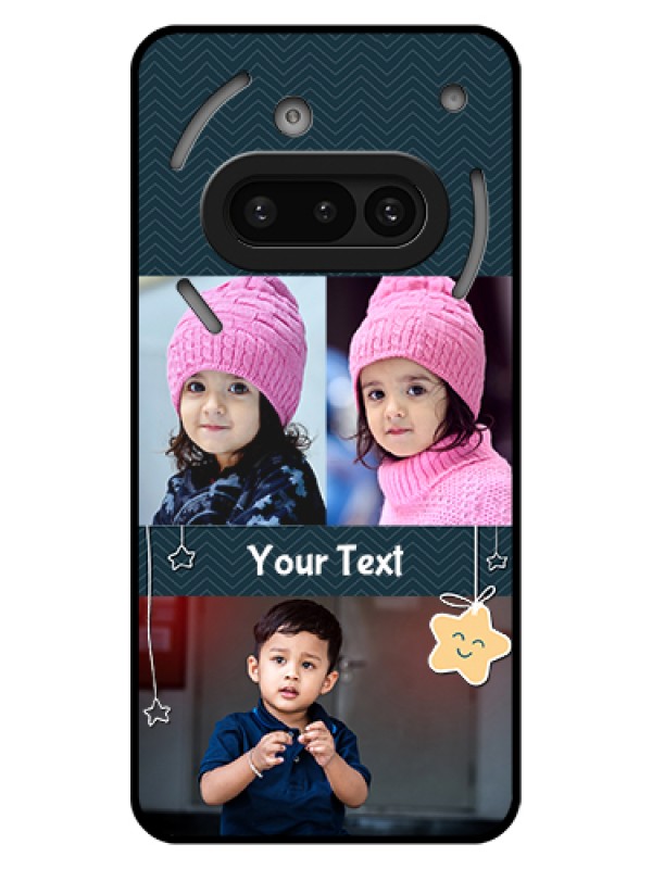 Custom Nothing Phone 3A 5G Custom Glass Phone Case - Hanging Stars Design