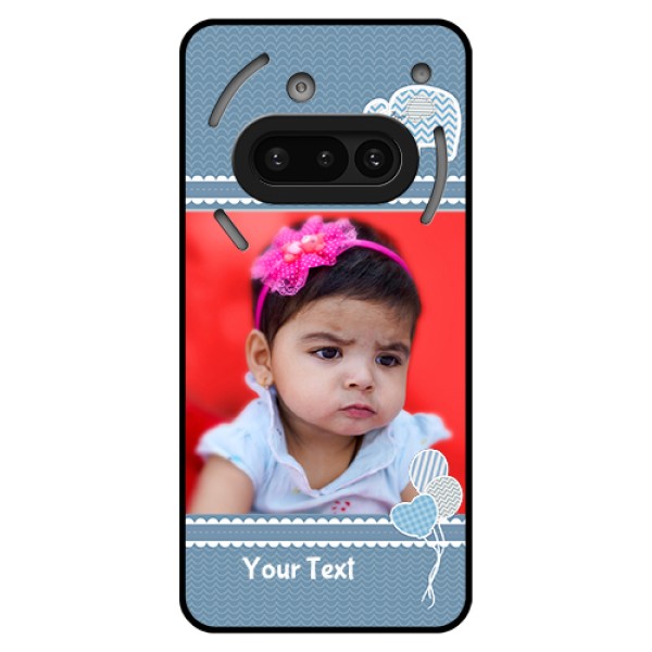 Nothing Phone 3A 5G Custom Glass Phone Case - With Kids Pattern Design Nothing Phone 3A 5G Custom Glass Phone Case - With Kids Pattern Design