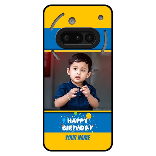 Nothing Phone 3A 5G Custom Glass Phone Case - Birthday Wishes Design Nothing Phone 3A 5G Custom Glass Phone Case - Birthday Wishes Design