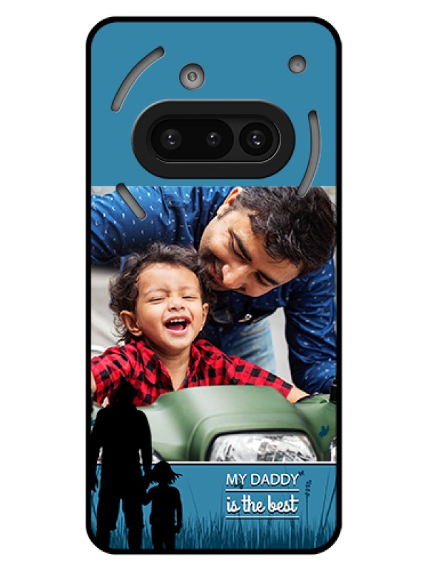 Custom Nothing Phone 3A 5G Custom Glass Phone Case - Best Dad Design