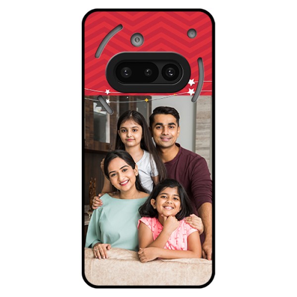 Nothing Phone 3A 5G Custom Glass Phone Case - Happy Family Design