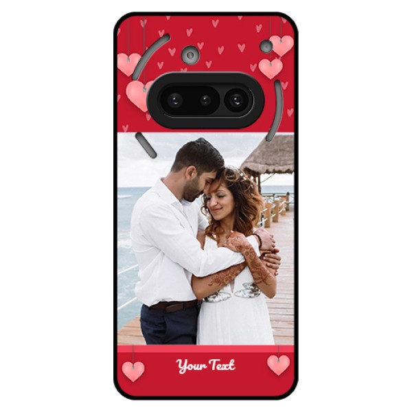 Nothing Phone 3A 5G Custom Glass Phone Case - Valentines Day Design